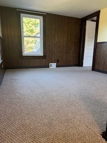 Empty room, Interior, Wooden Walls