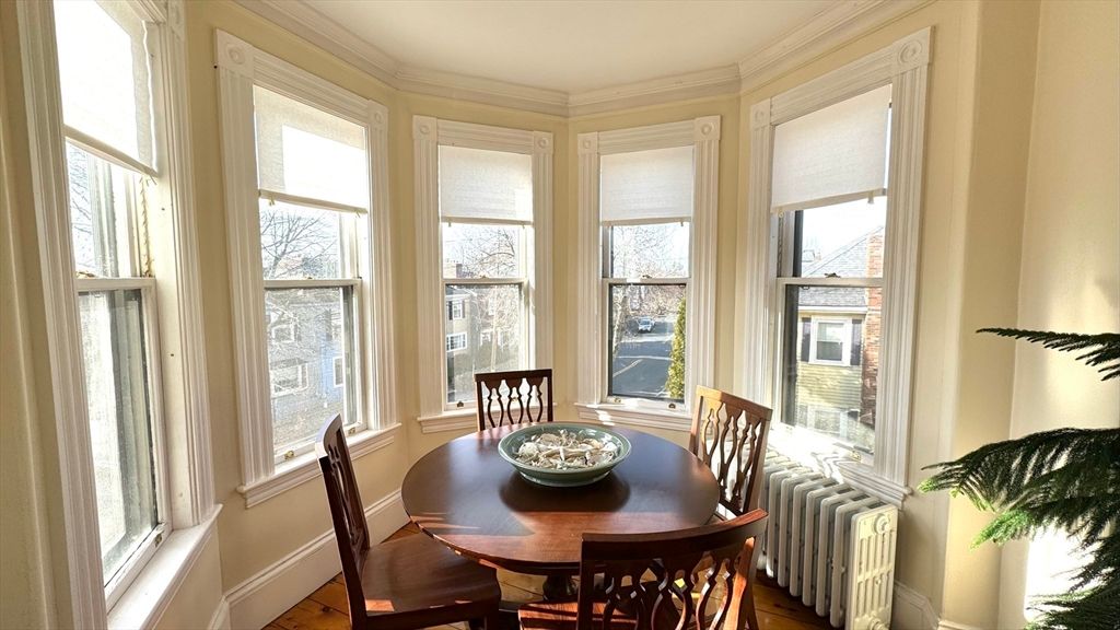 Dining room, Interior, Wood Texture Flooring