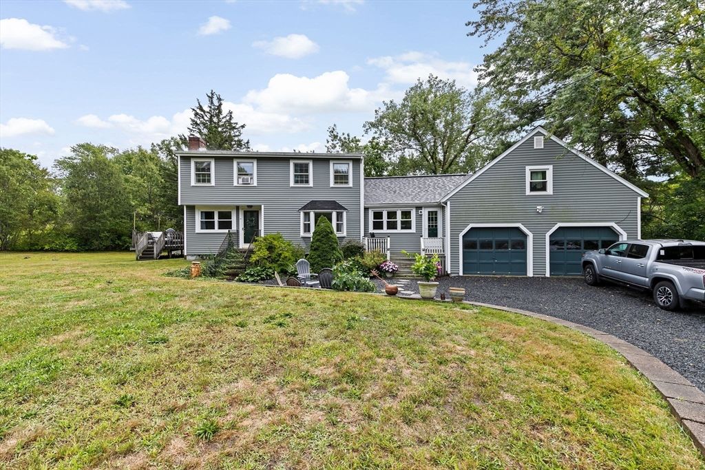 Attached, Backyard, Exterior, Facade, Raised Ranch
