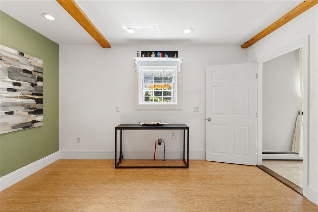 Interior, Recessed Lighting, Wooden Beams, Wood Texture Flooring