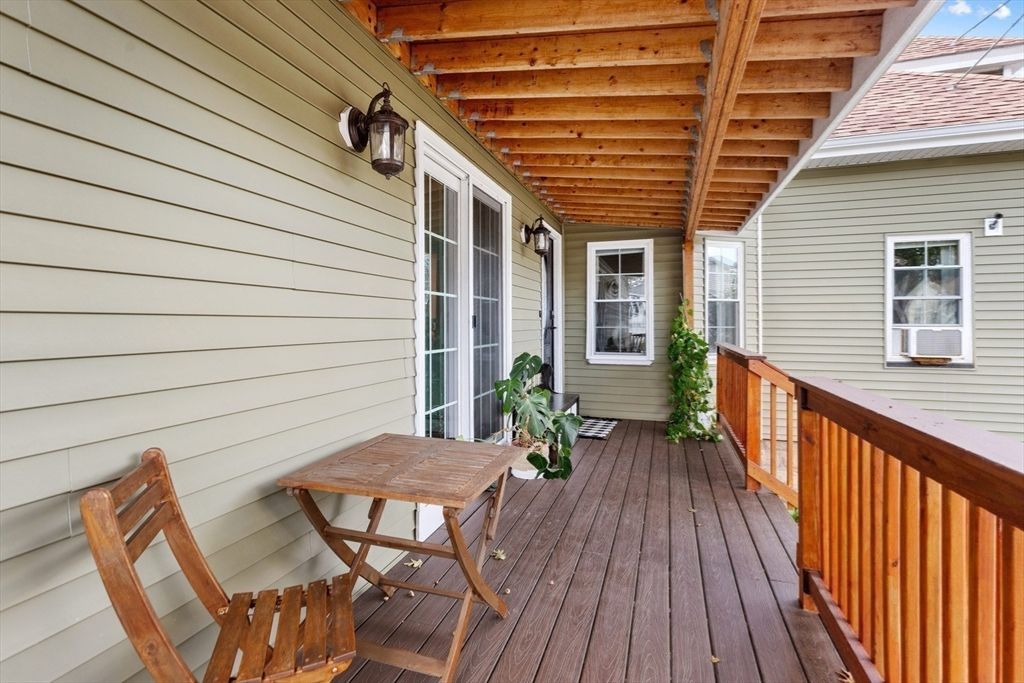 Exterior, Wood Texture Flooring