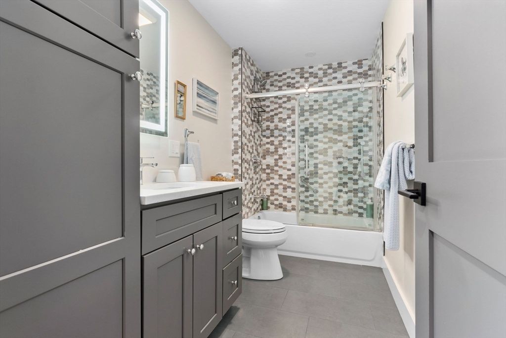 Bathroom, Glass Shower, Interior