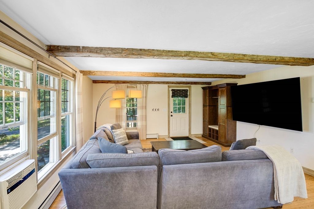 Interior, Living room, Wooden Beams, Wood Texture Flooring