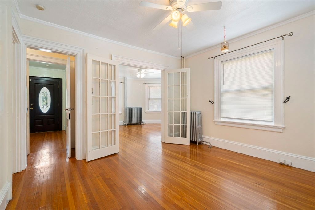 Empty room, Interior, Wood Texture Flooring