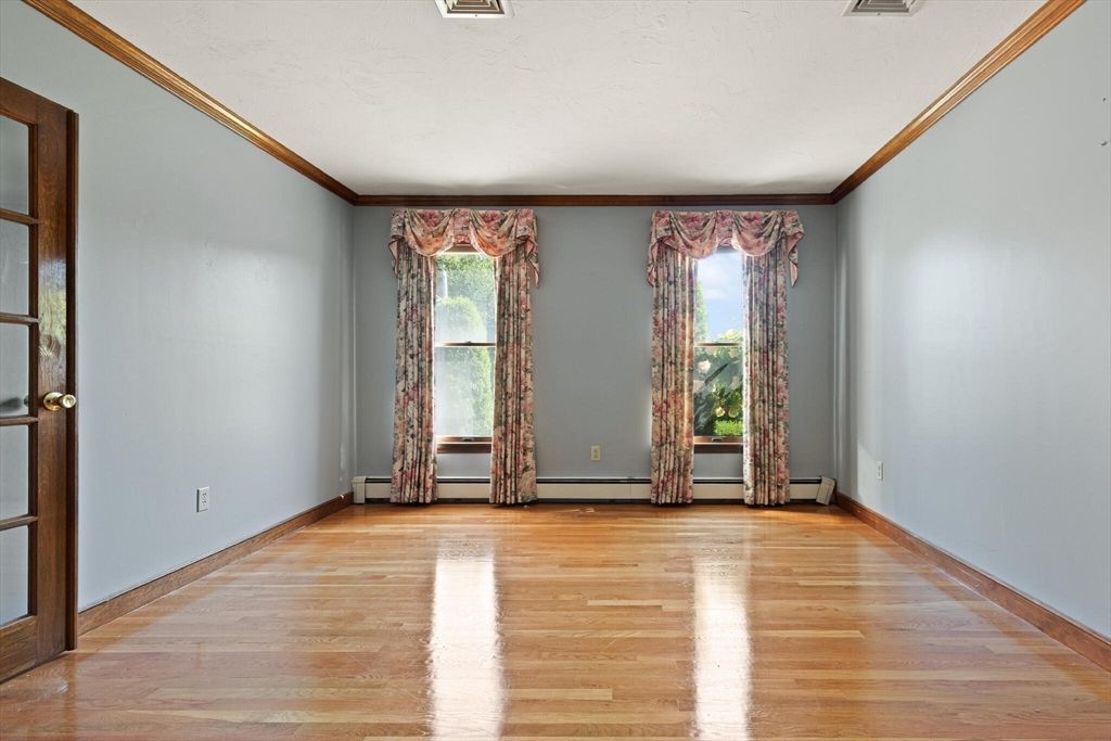 Empty room, Interior, Wood Texture Flooring
