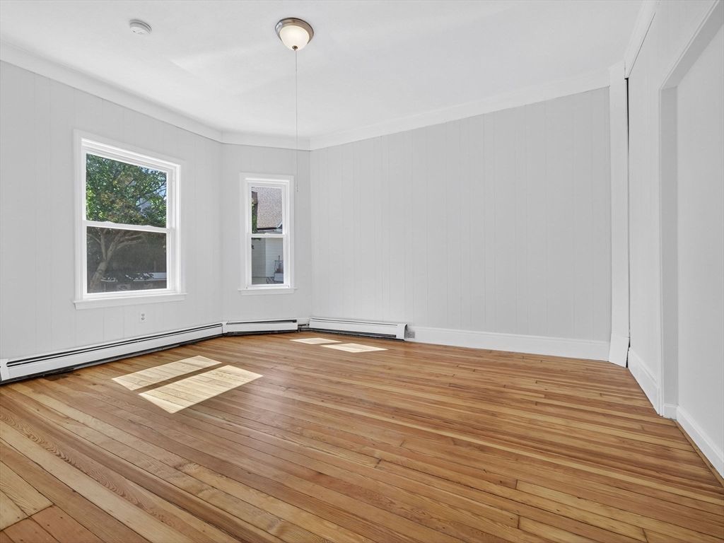 Empty room, Interior, Wood Texture Flooring