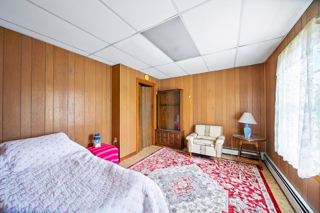 Bedroom, Interior, Wooden Walls