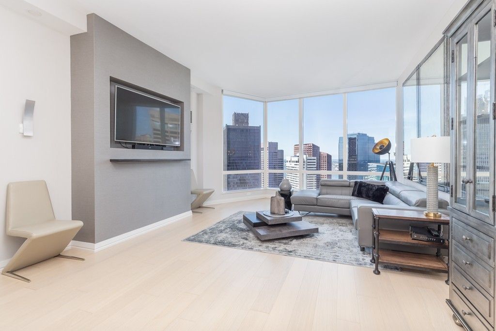 Interior, Living room, Wood Texture Flooring, Skyline