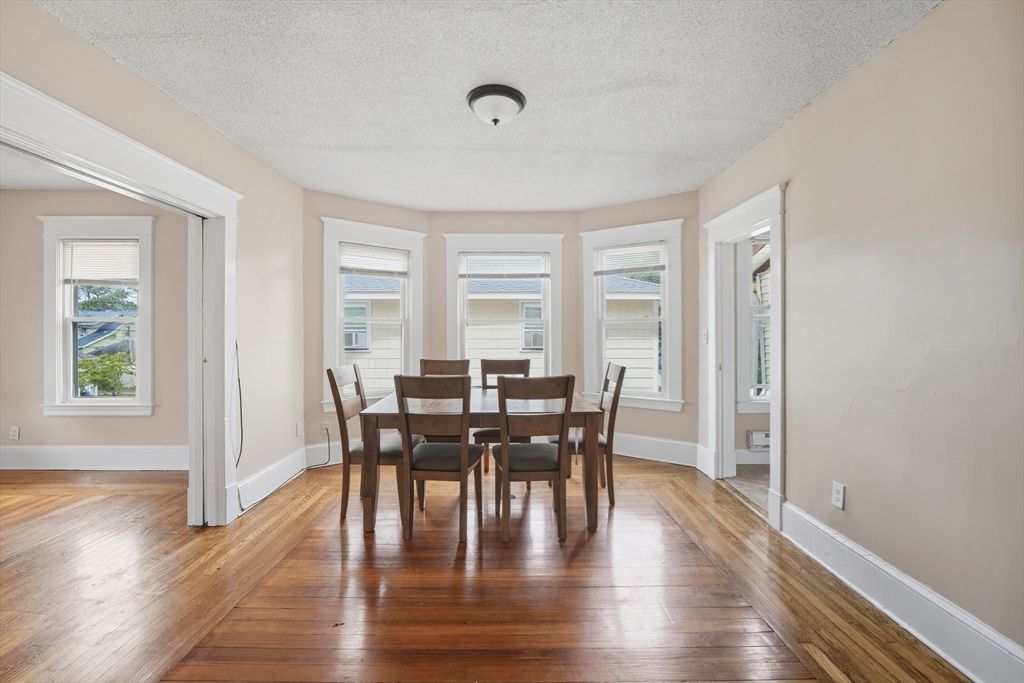 Dining room, Interior, Wood Texture Flooring