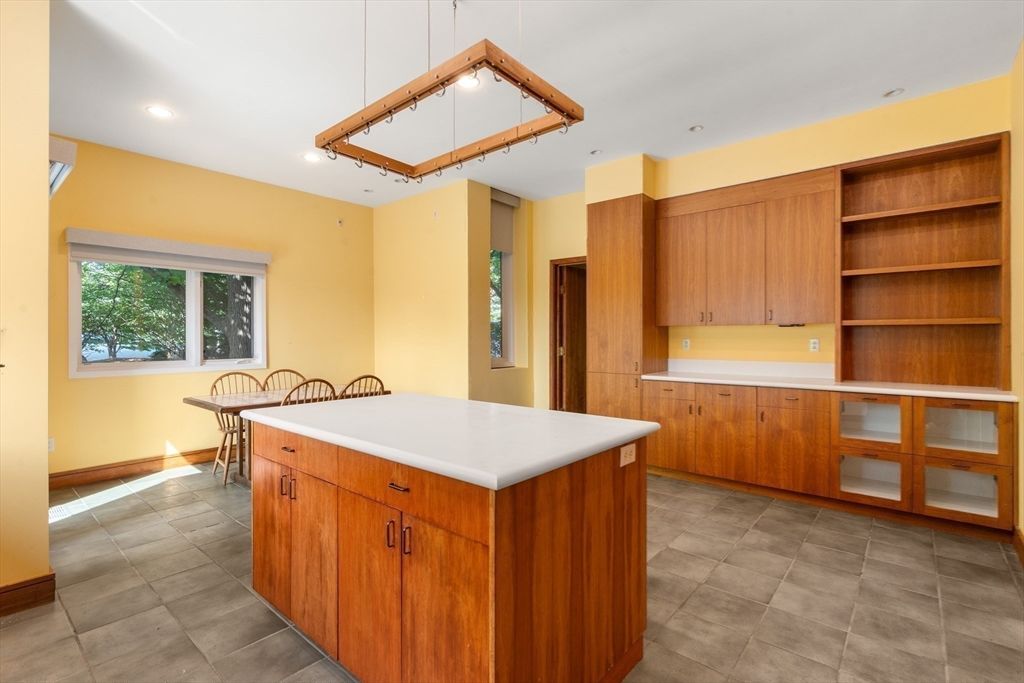 Dining room, Interior, Kitchen, Recessed Lighting