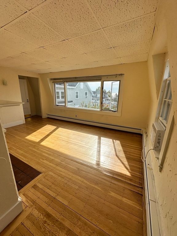 Empty room, Interior, Wood Texture Flooring