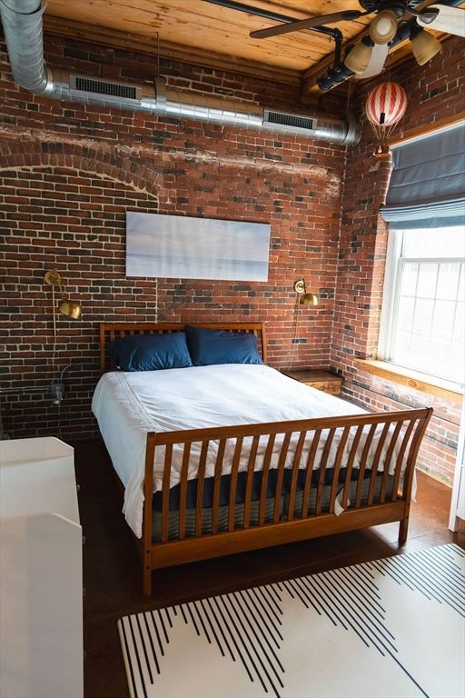 Bedroom, Interior, Stone Walls