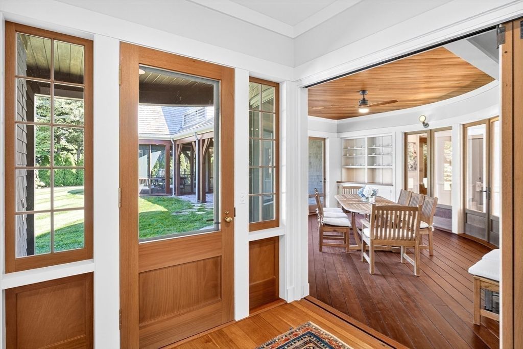 Dining room, Interior, Wooden Ceilings, Wood Texture Flooring