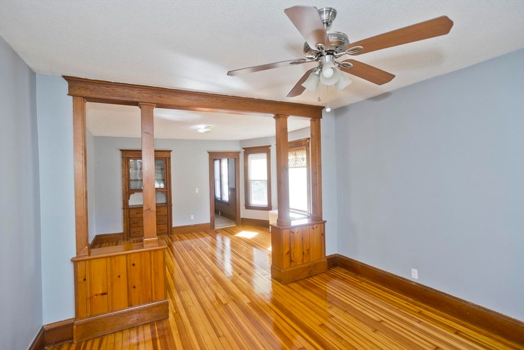 Empty room, Interior, Wood Texture Flooring
