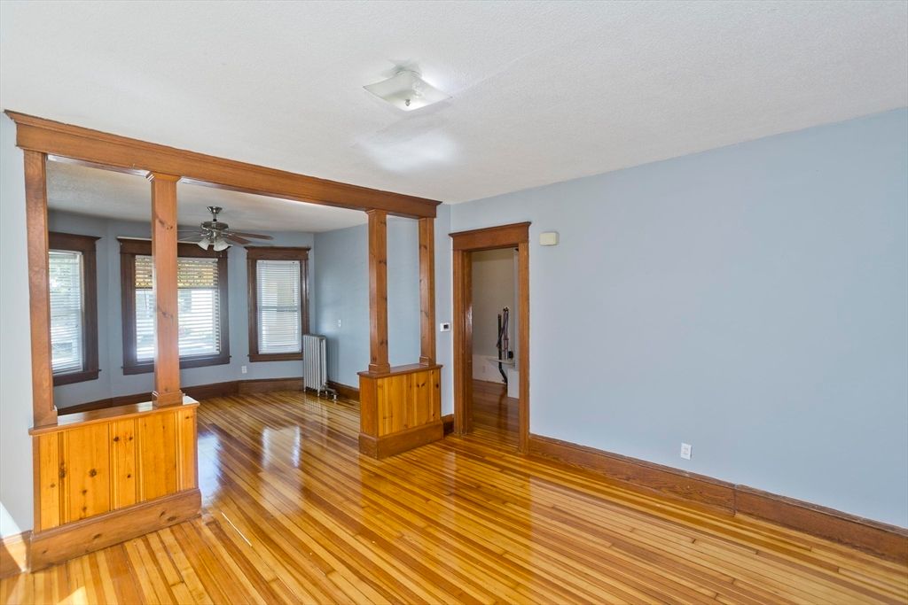 Empty room, Interior, Wood Texture Flooring