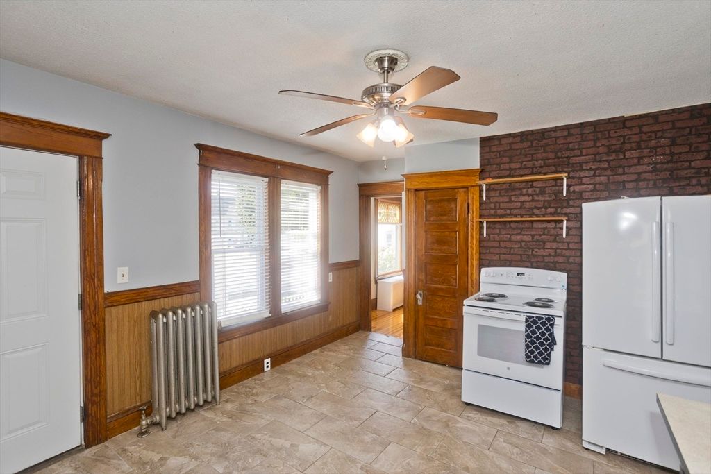 Interior, Kitchen, Stone Walls
