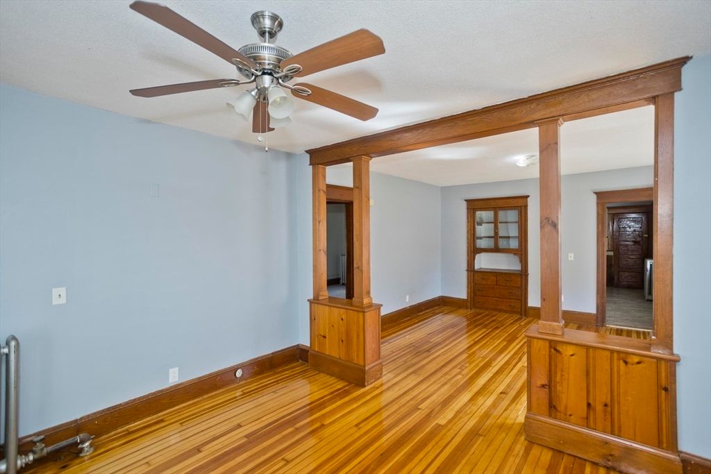 Empty room, Interior, Wood Texture Flooring
