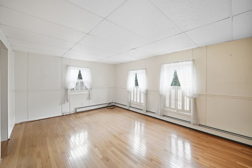 Empty room, Interior, Wood Texture Flooring