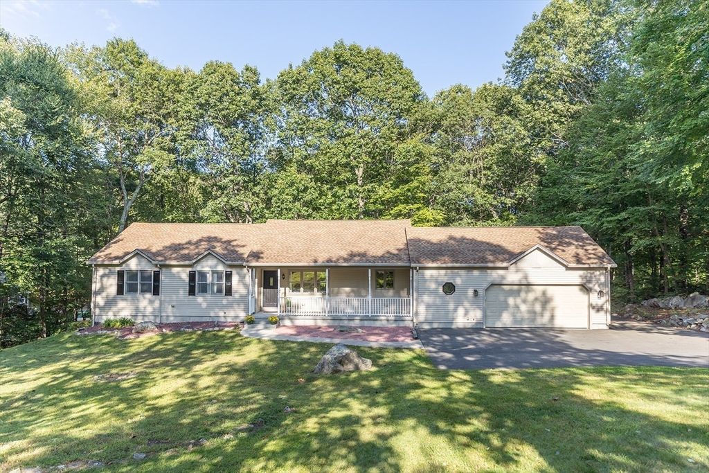 Attached, Backyard, Detached Garage, Exterior, Facade, Ranch