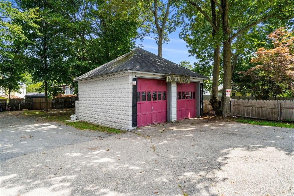 Backyard, Detached Garage, Exterior
