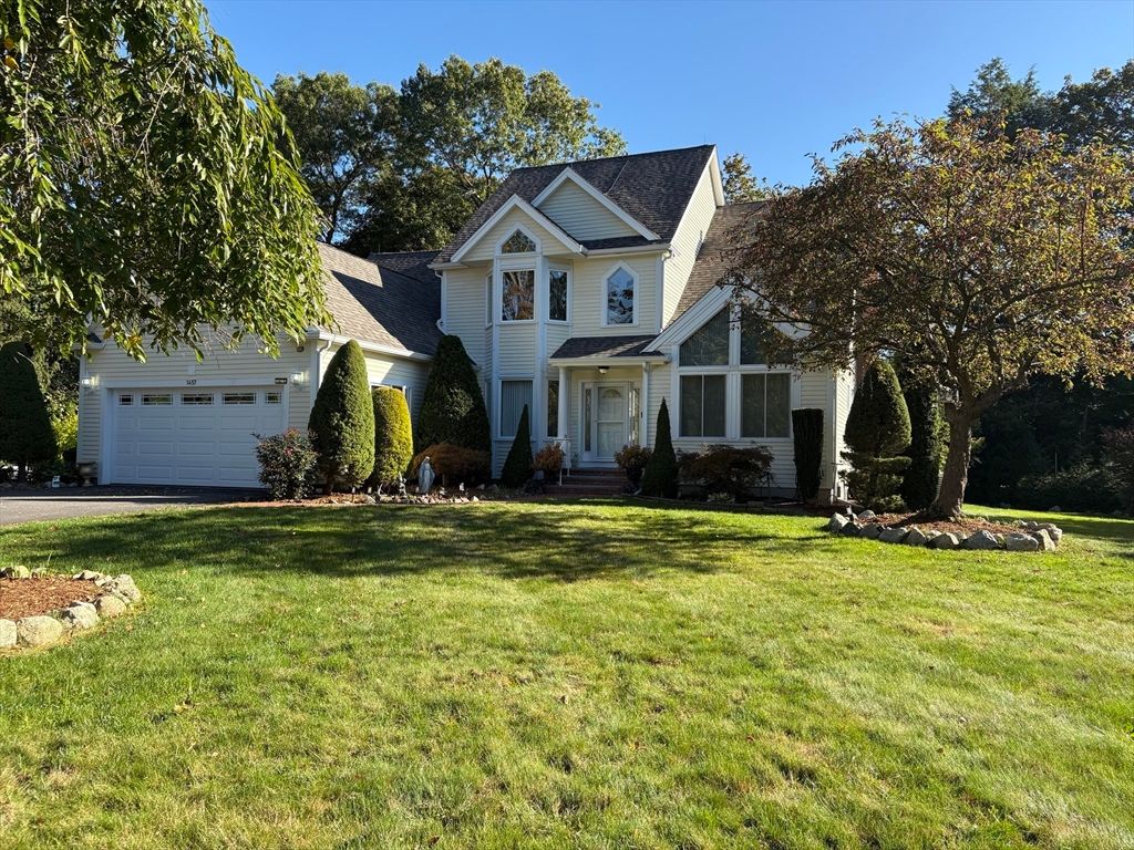 Attached, Backyard, Exterior, Facade, Farmhouse