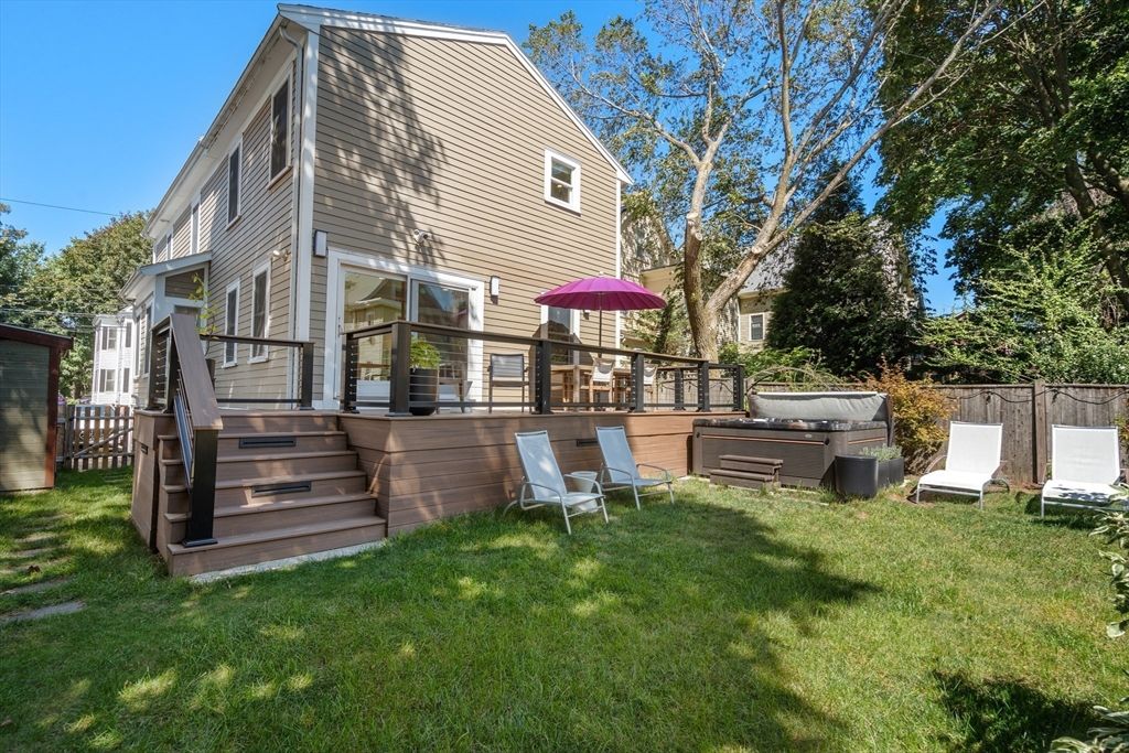 Backyard, Exterior, Hot Tub