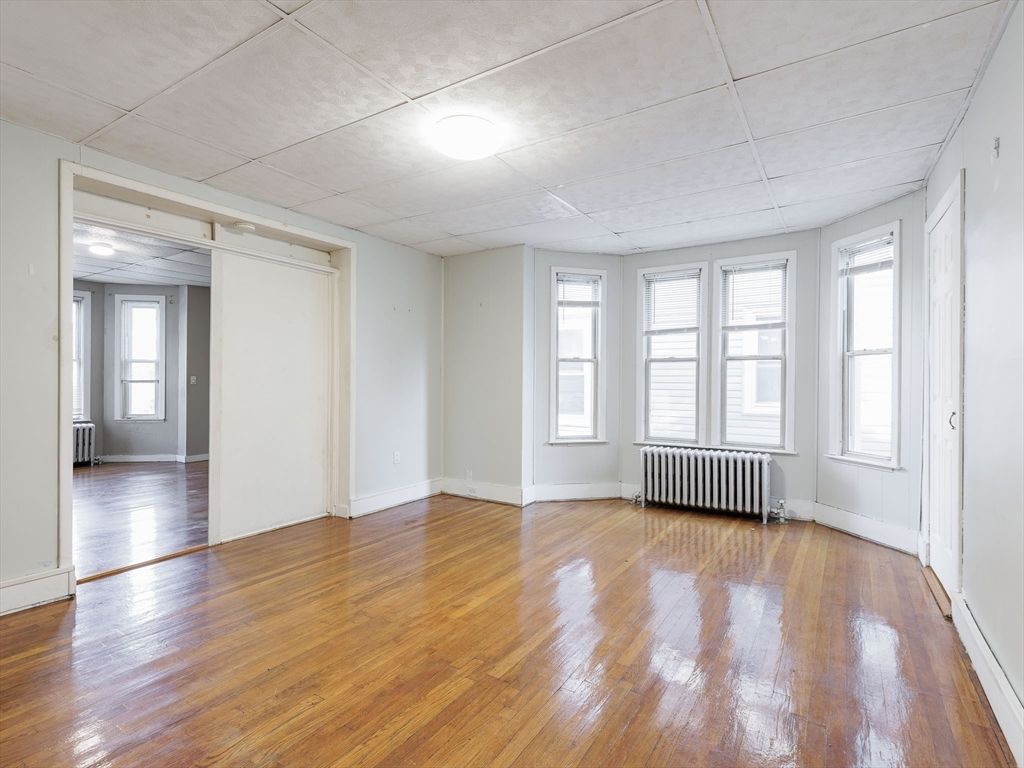 Empty room, Interior, Wood Texture Flooring