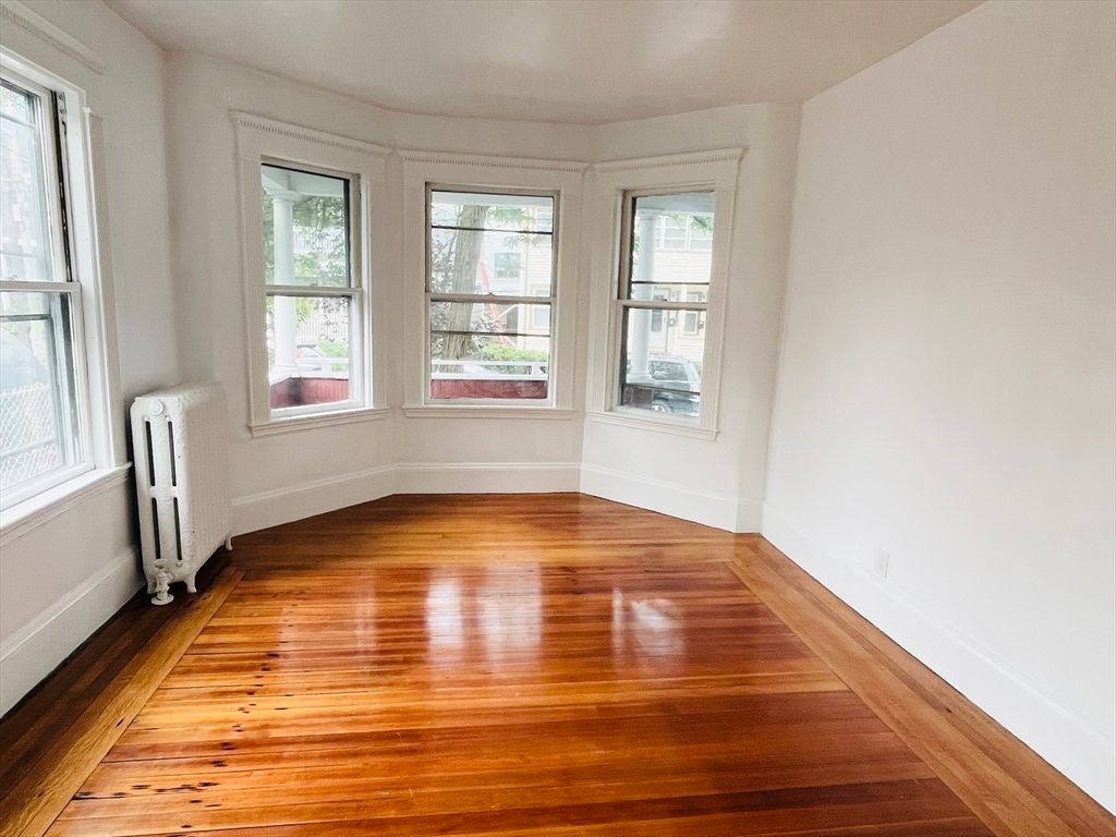 Empty room, Interior, Wood Texture Flooring