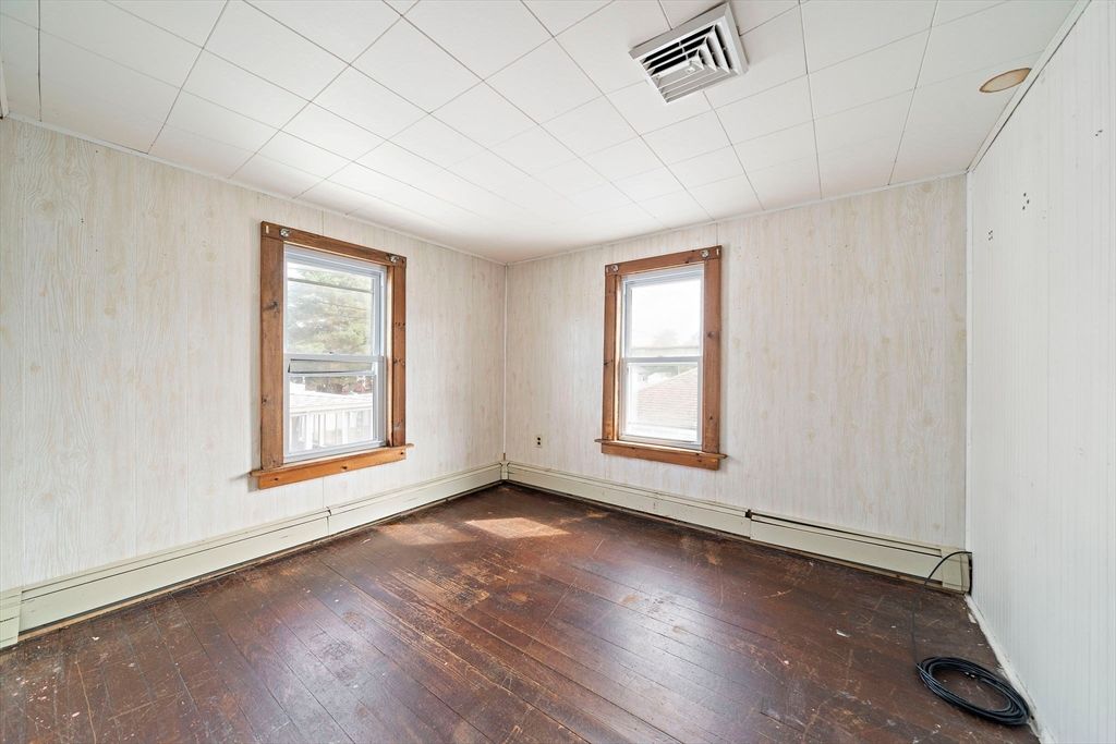 Empty room, Interior, Wood Texture Flooring