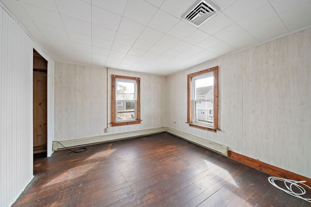 Empty room, Interior, Wood Texture Flooring