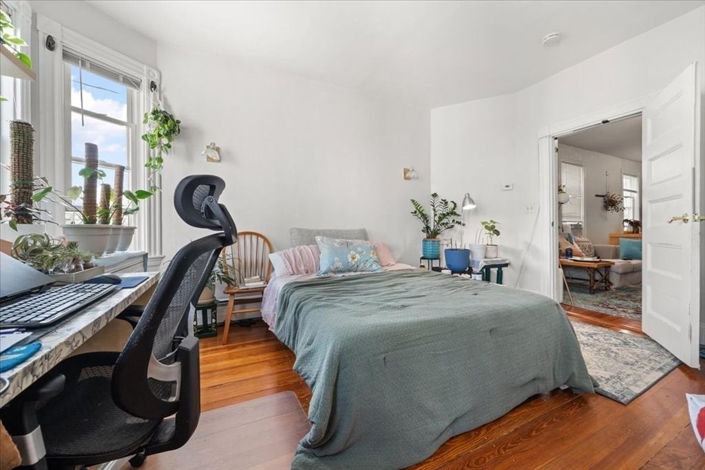 Bedroom, Home Office, Interior, Wood Texture Flooring