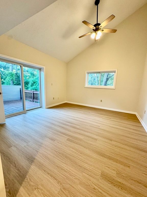 Empty room, Interior, Wood Texture Flooring