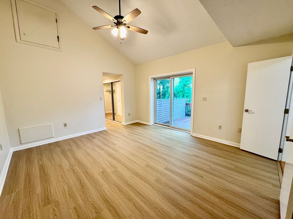 Empty room, Interior, Wood Texture Flooring