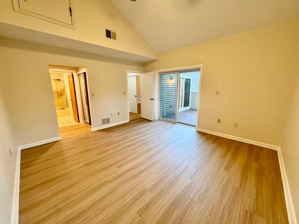 Empty room, Interior, Wood Texture Flooring