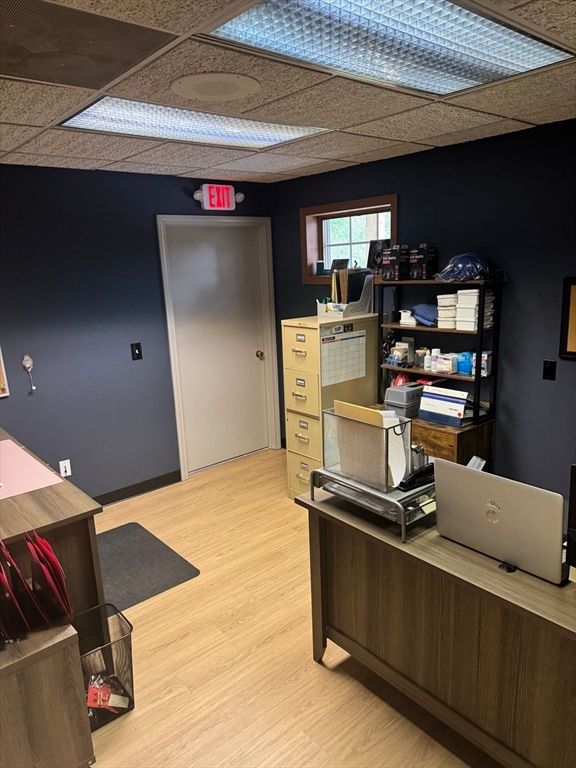 Home Office, Interior, Wood Texture Flooring
