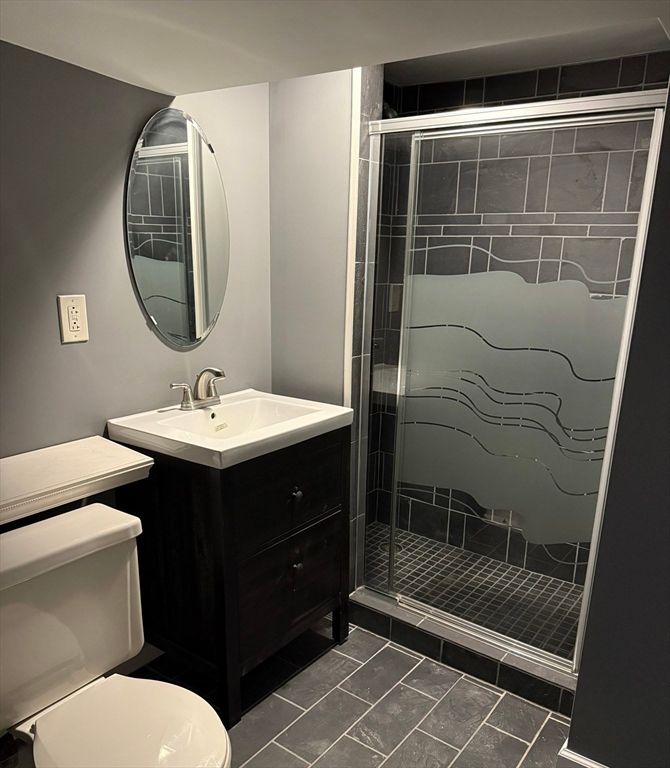 Bathroom, Glass Shower, Interior