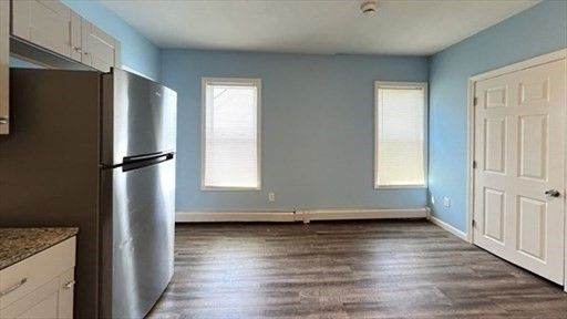 Empty room, Interior, Kitchen, Wood Texture Flooring