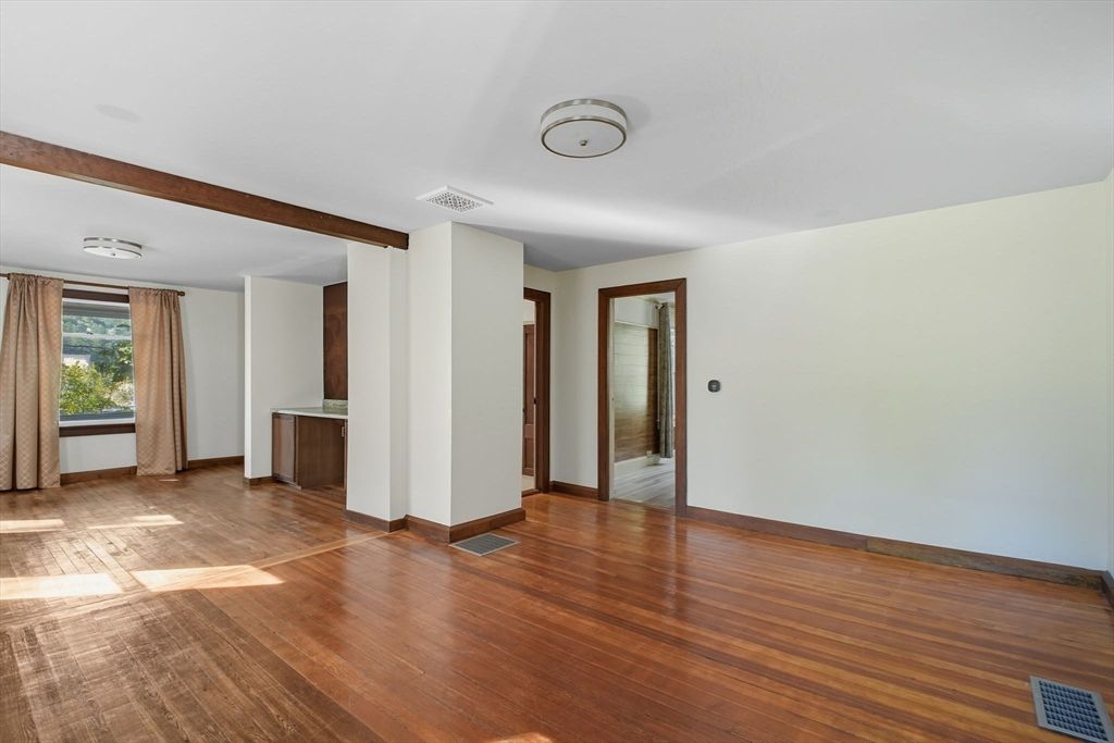 Empty room, Interior, Wood Texture Flooring