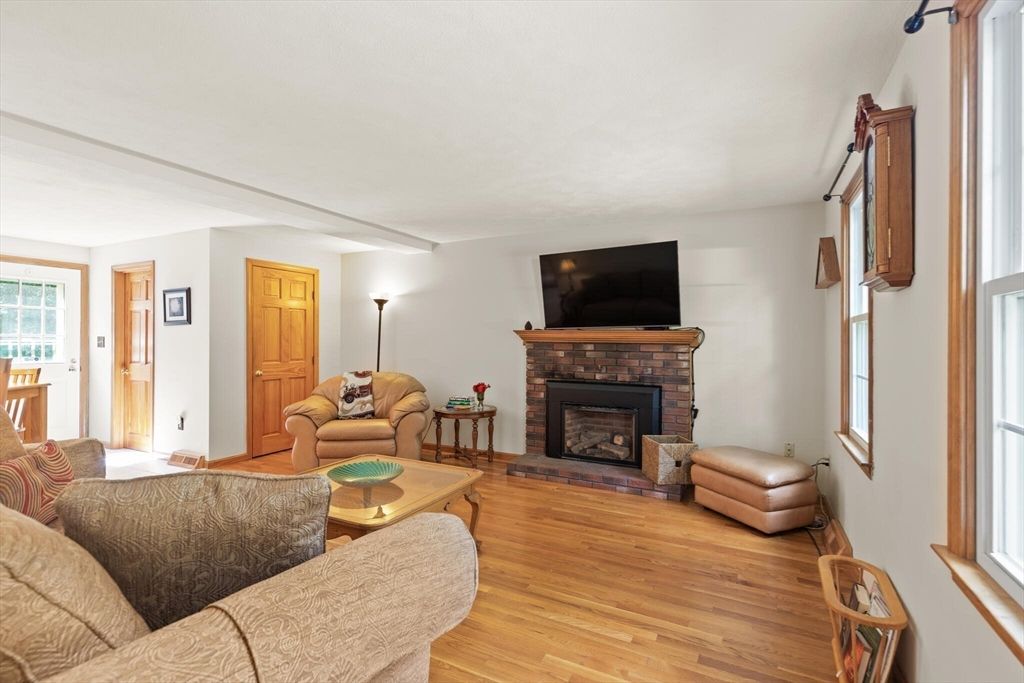 Fireplace, Interior, Living room, Wood Texture Flooring