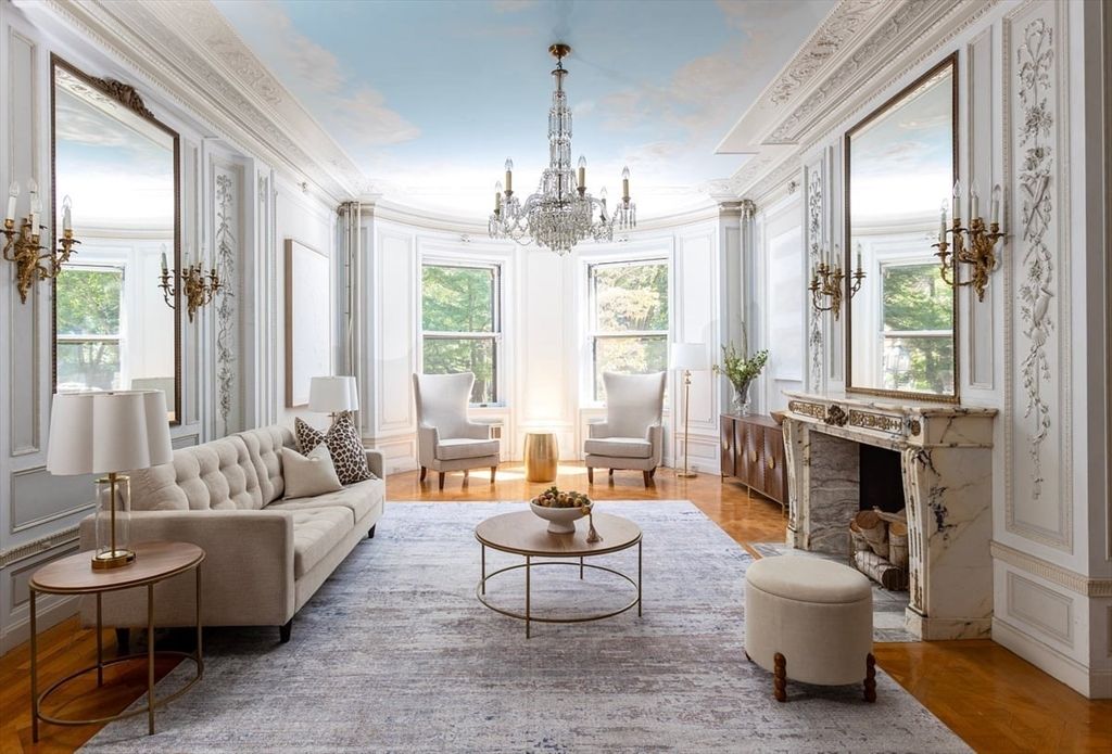 Chandelier, Fireplace, Interior, Living room, Wood Texture Flooring