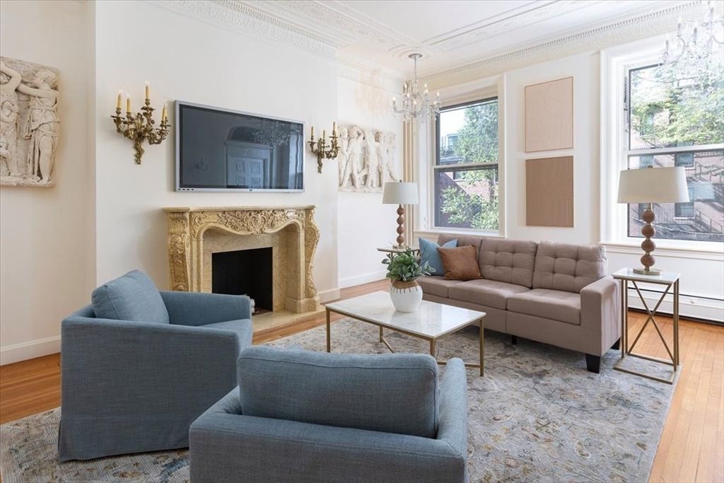 Chandelier, Fireplace, Interior, Living room, Wood Texture Flooring