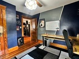 Home Office, Interior, Wood Texture Flooring