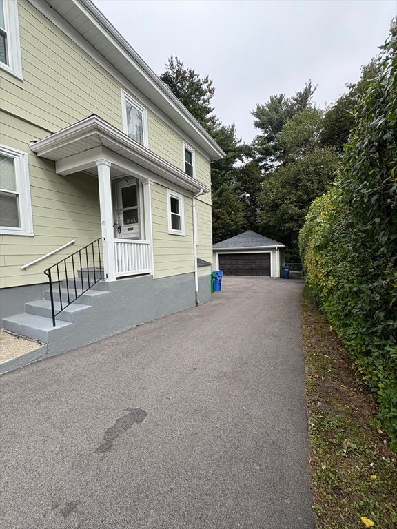 Backyard, Detached Garage, Exterior