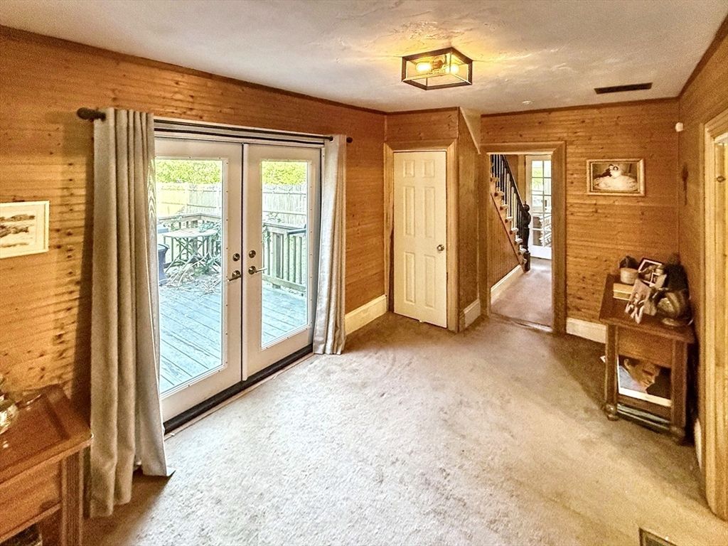 Empty room, Interior, Wooden Walls
