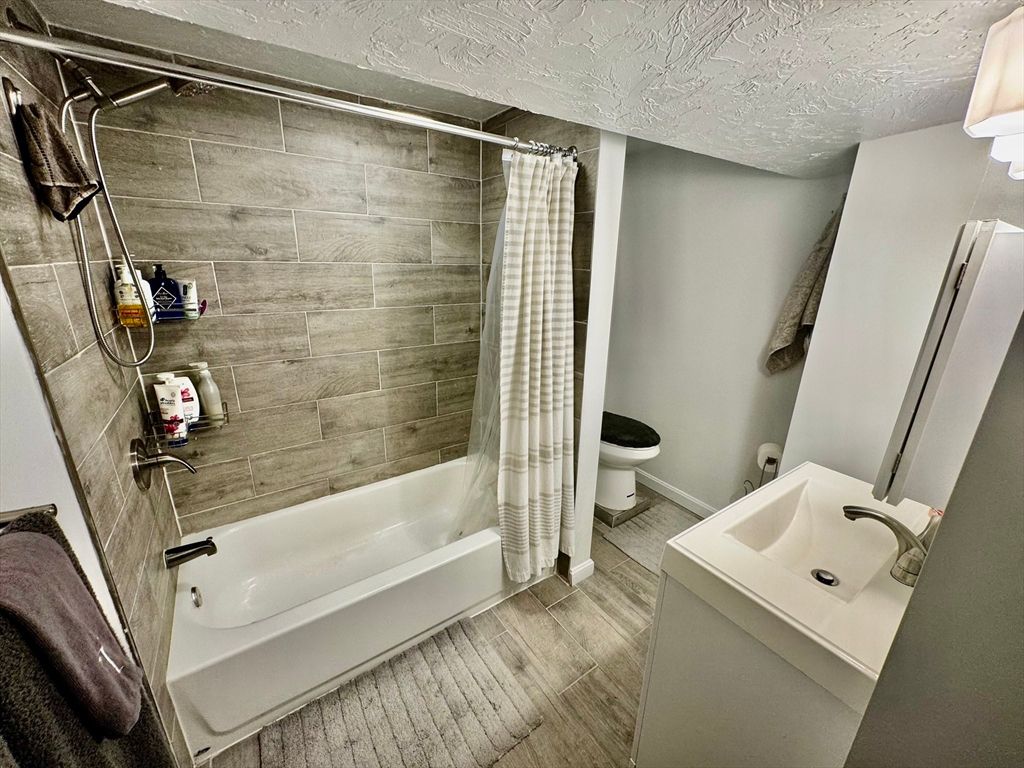 Bathroom, Interior, Wood Texture Flooring