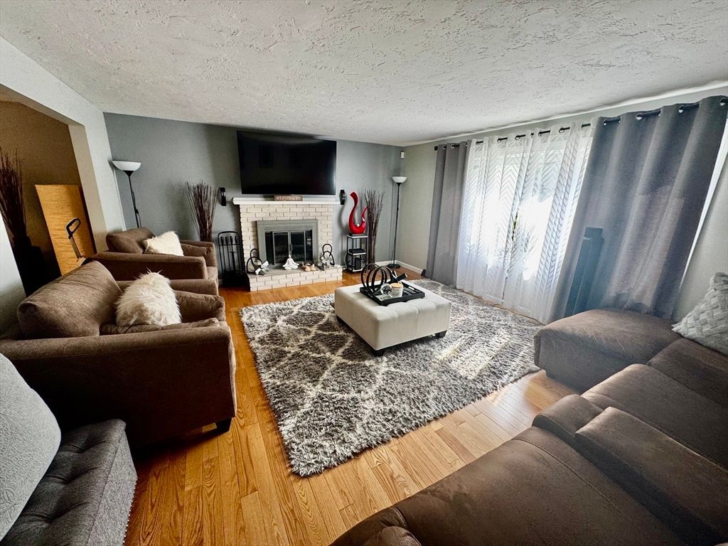 Fireplace, Interior, Living room, Wood Texture Flooring