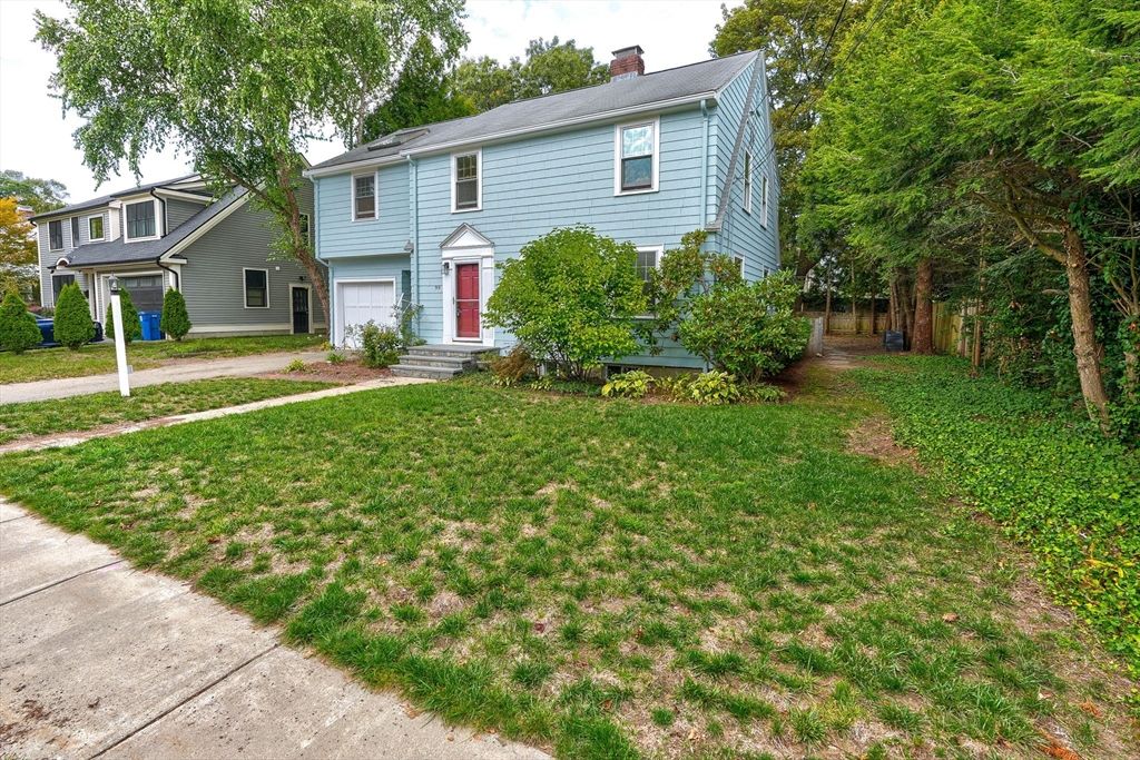 Attached, Backyard, Exterior, Facade, Raised Ranch