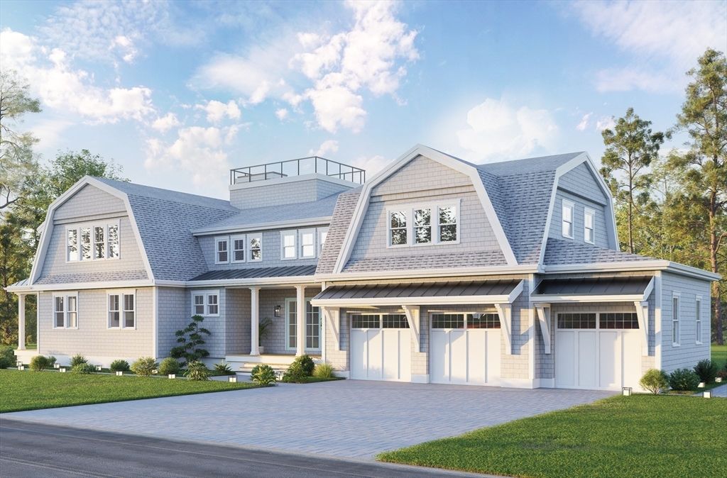 Attached, Exterior, Facade, Farmhouse