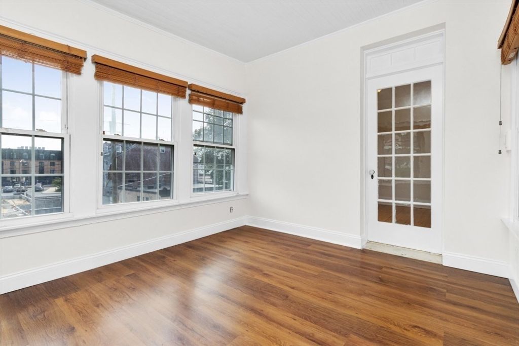 Empty room, Interior, Wood Texture Flooring