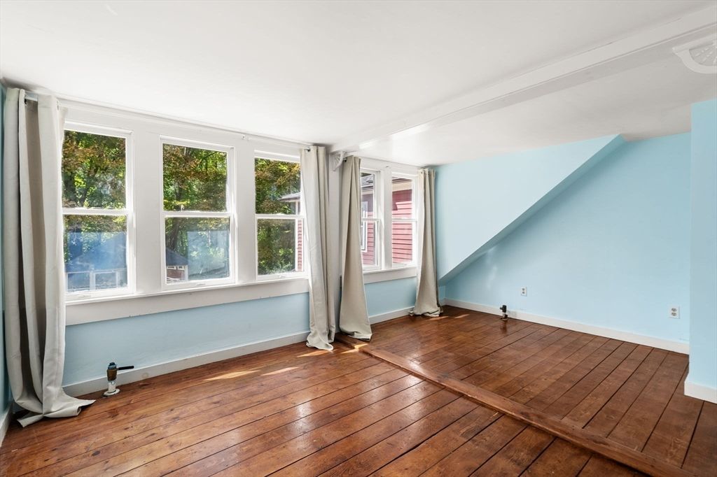 Empty room, Interior, Wood Texture Flooring
